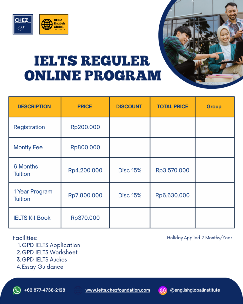 IELTS Regular Online Program