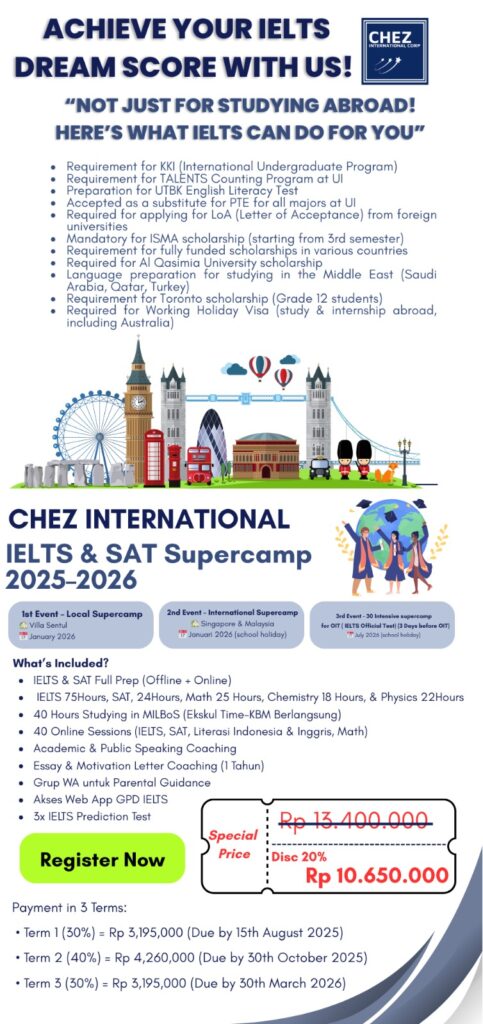 IELTS & SAT INTERNATIONAL Supercamp